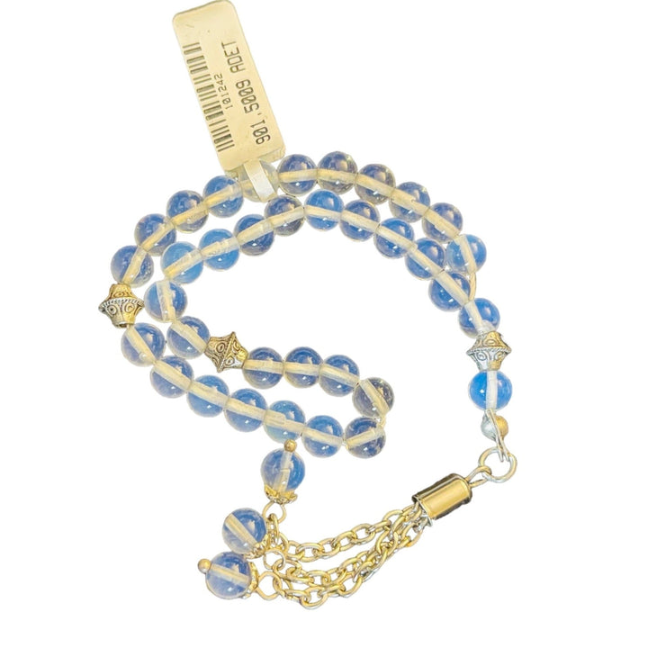 Real OPAL 33 islamic prayer beads-theislamicshop.com