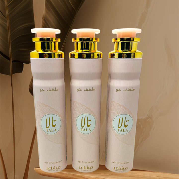 TALA 300ml By MASHA'ER AIR FRESHENER SPRAY 300ML Pack of 3-theislamicshop.com