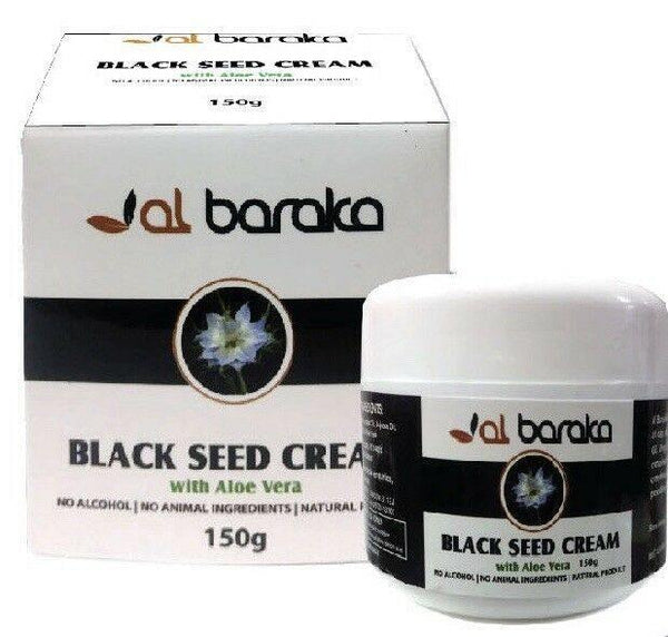 Al Baraka Black Seed Cream With Aloe Vera 100% Halal And And Natural Almost gone - Waaw