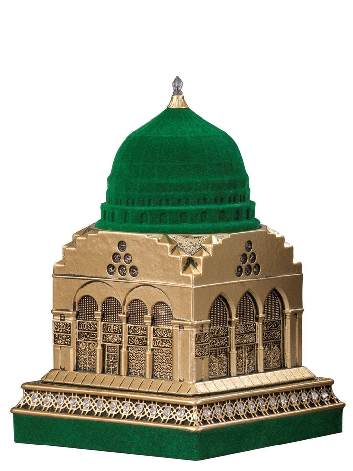 Al Masjid an Nabawi Islamic Table Decor Gold/Silver/Pearl Large-theislamicshop.com