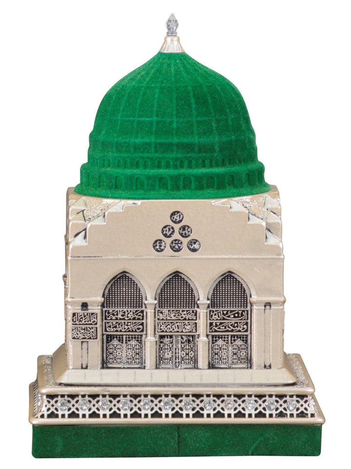 Al Masjid an Nabawi Islamic Table Decor Gold/Silver/Pearl (Medium)-theislamicshop.com