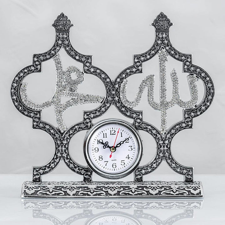 Allah and Muhammad With Table Clock islamic ornament - Waaw