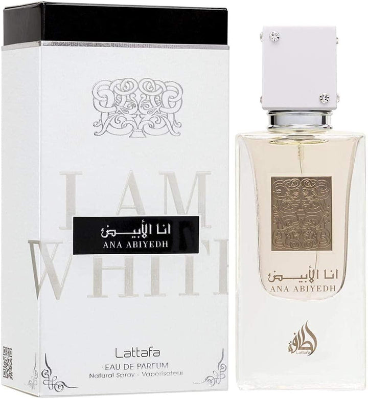 Ana Abiyedh Leather by Lattafa 100ml (Unisex 60ml EDP) Lattafa-theislamicshop.com