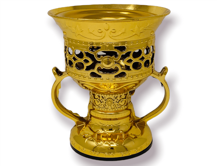 Bakhoor Oudh Burner Gold Good quality-theislamicshop.com