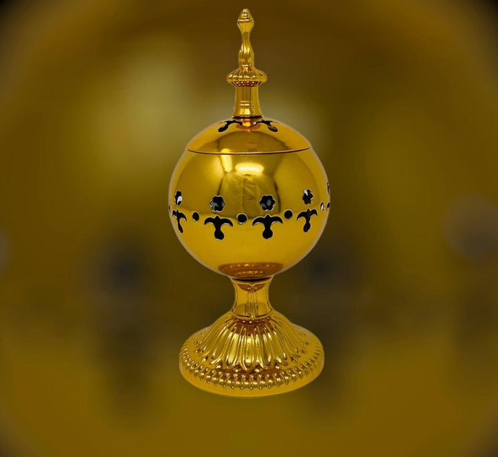 Electric Bakhoor Oudh Burner Gold Good quality-theislamicshop.com