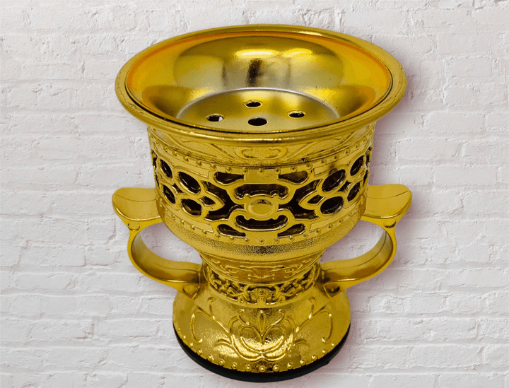 Bakhoor Oudh Burner Gold Good quality-theislamicshop.com