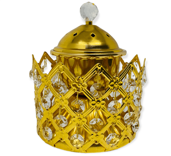 Bakhoor Oudh Burner With Stone/Good quality-INC-707-theislamicshop.com