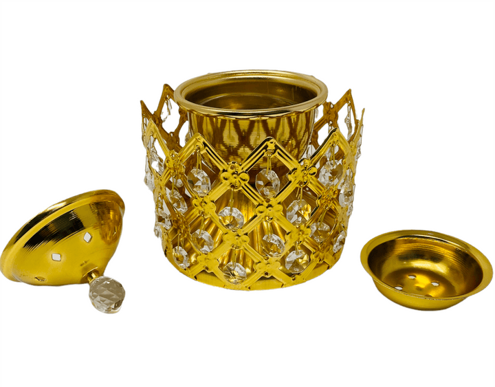 Bakhoor Oudh Burner With Stone/Good quality-INC-707-theislamicshop.com