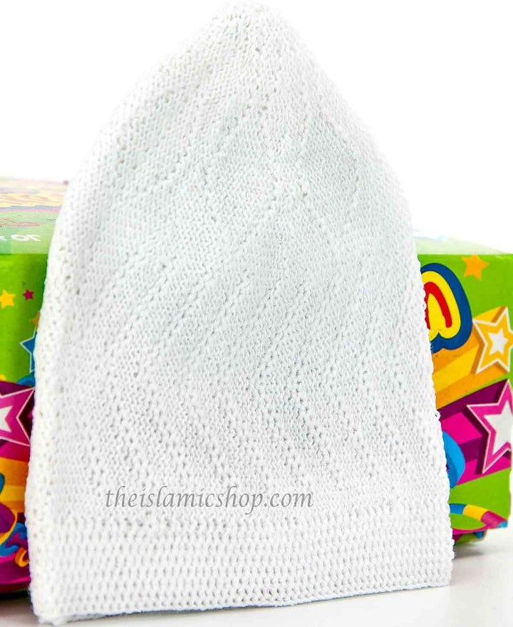 Boys Baby Children Islamic Skull Head Cap Muslim Prayer Mosque Hat Topi Kufi - Waaw