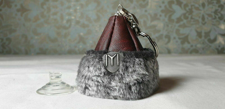 Dirilis Ertugrul Kayi Tribe Bork hat Metal Keyring Emblem IYI-theislamicshop.com