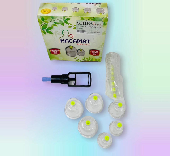 Hijama cupping Set 12 Pice-theislamicshop.com