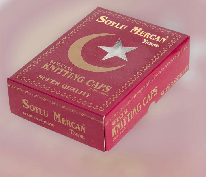 Islamic Cap Muslim Prayer Mosque Hat (Mercan) - Waaw