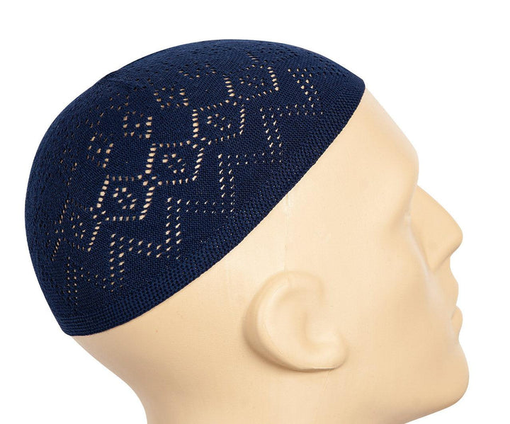 Islamic Cap Muslim Prayer Mosque Hat (Mercan)-Waaw.com