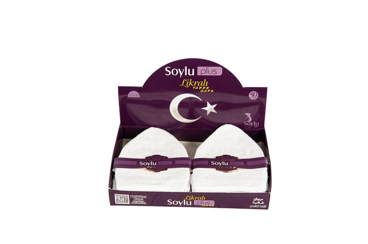 Islamic Cap Muslim Prayer Mosque Hat Topi-theislamicshopcom