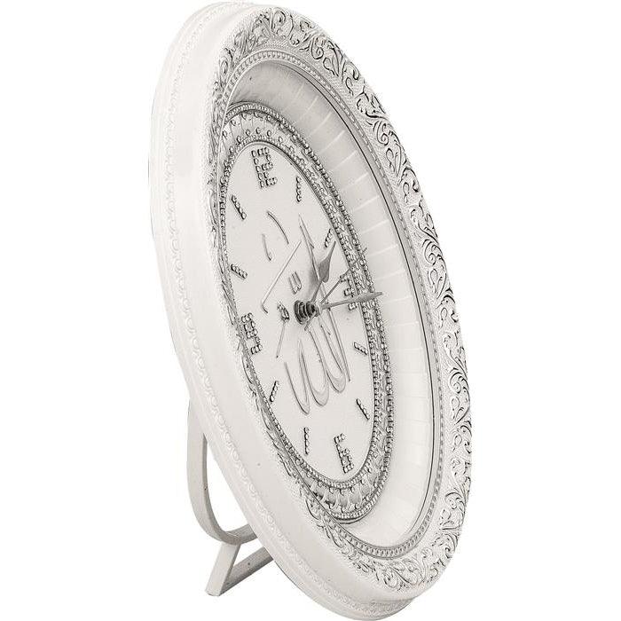 Islamic Oval Wall Clock Home Decor Allah  SA-0411 - Waaw