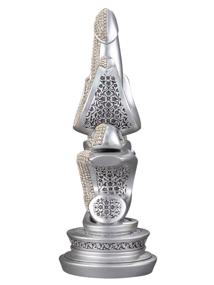 Islamic Table Decor Elegant Bismillah Silver-(Medium)-theislamcshop.com