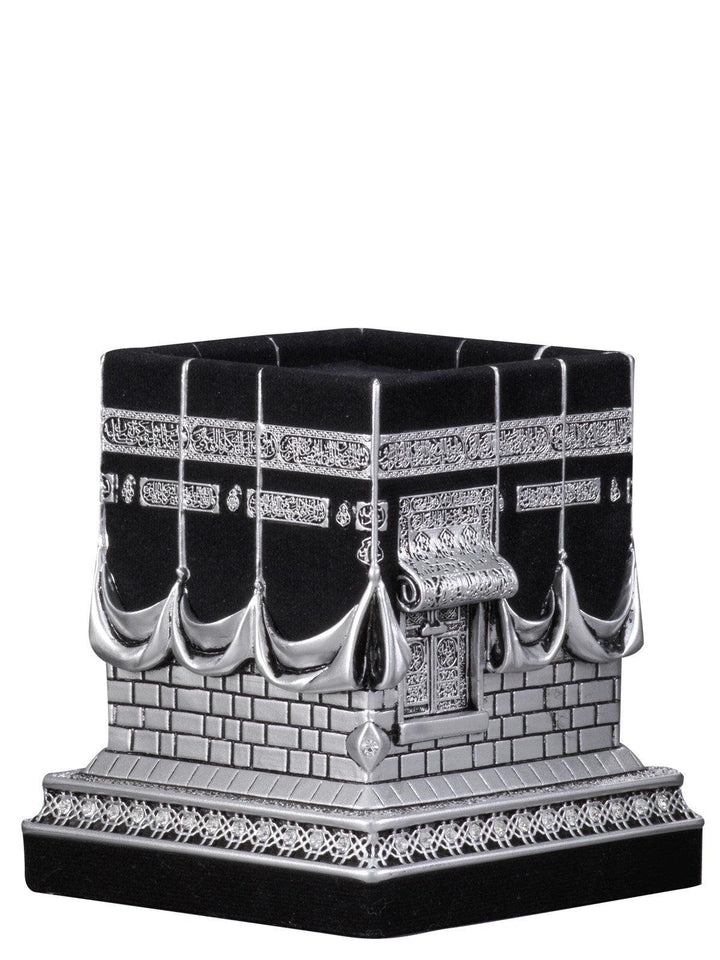 Islamic Table Decor Kaba Replica Gold & Silver (Medium)-theislamicshop.com