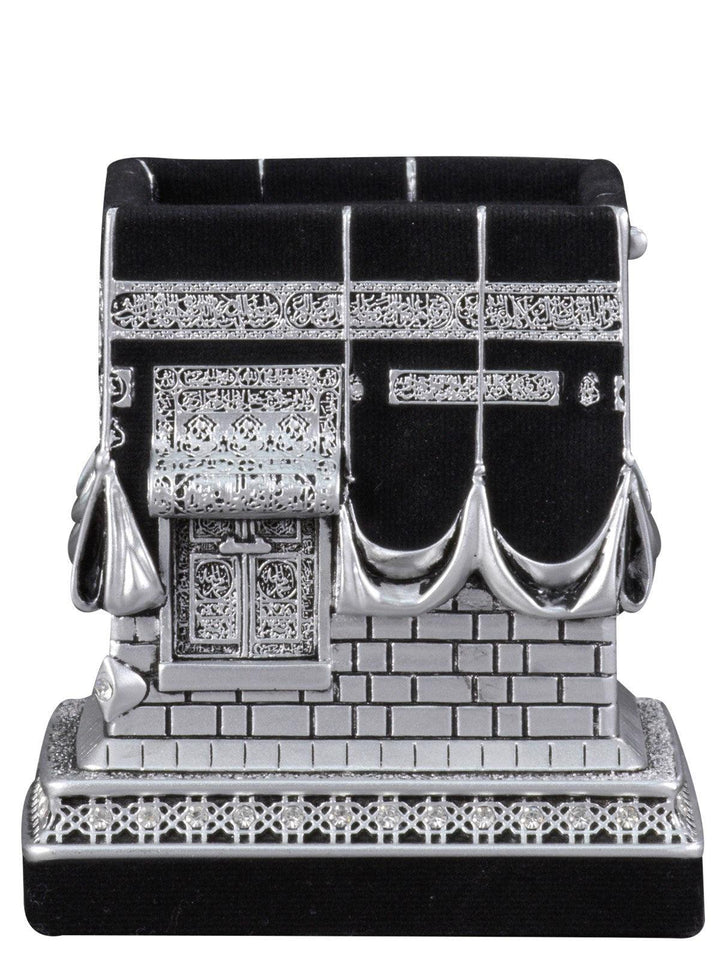 Islamic Table Decor Kaba Replica Gold & Silver (Medium)-theislamicshop.com