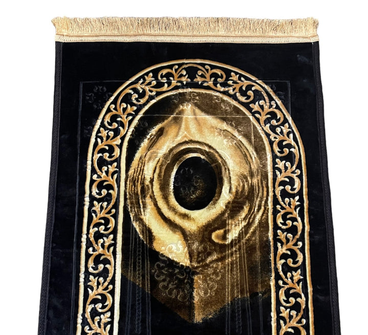 Prayer Mat Islam Worship Blanket Rug Soft Plush Thicken Rug-TheIslamicshop.com