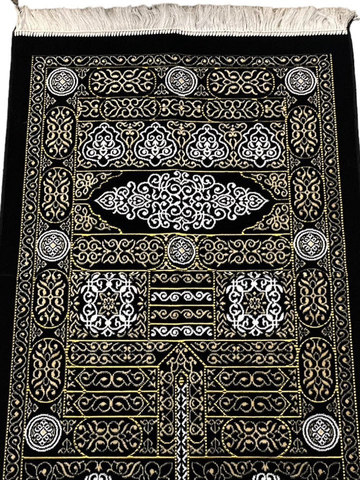 Kabaa Door design prayer mat -TheIslamicshop.com