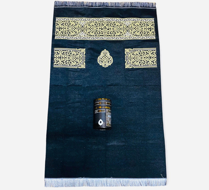 High Quality Kaba design prayer mat With Beautifull Box-TheIslamicshop.com