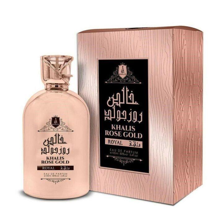 Khalis Rose Gold Royal | Eau De Parfum 100ml | by Khalis UniSex-theislamicshop.com