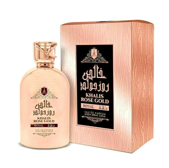 Khalis Rose Gold Royal | Eau De Parfum 100ml | by Khalis UniSex-theislamicshop.com