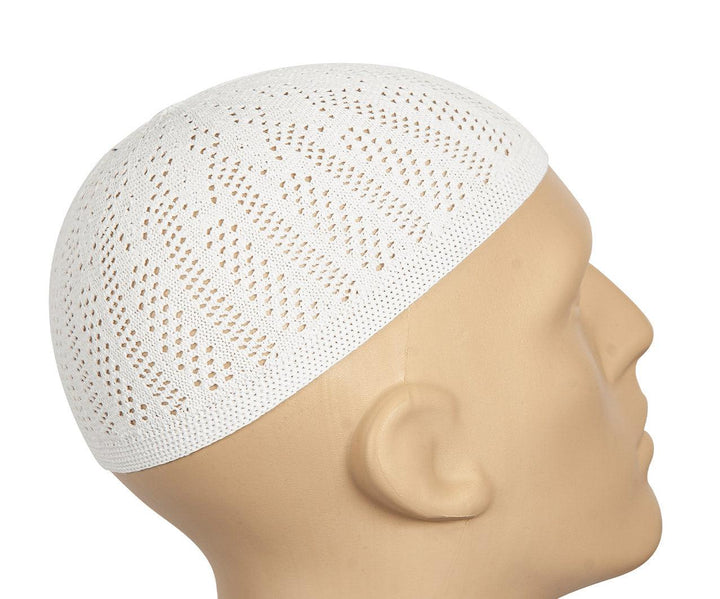 Mens Boys Topi Islamic Salah Cap Muslim Prayer Mosque Hat-Waaw.com