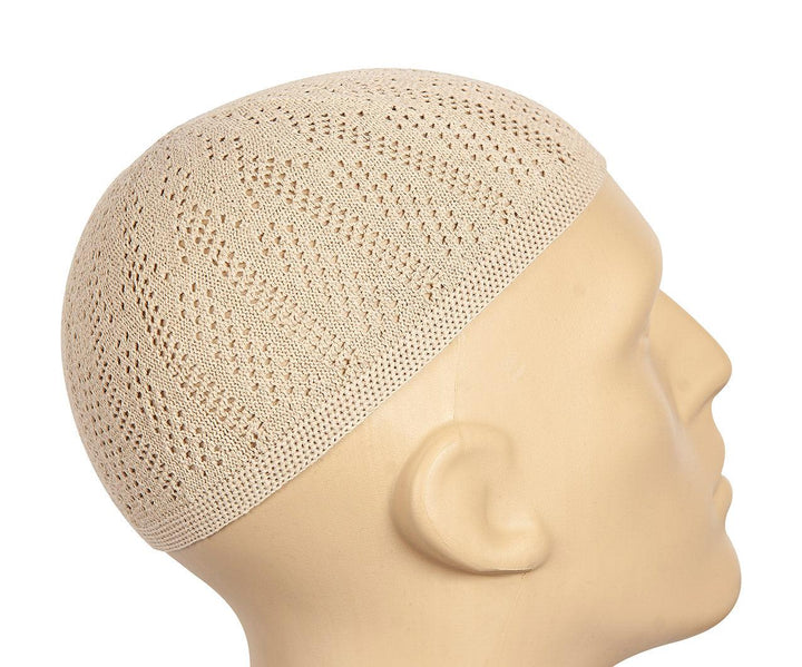 Mens Boys Topi Islamic Salah Cap Muslim Prayer Mosque Hat-Waaw.com