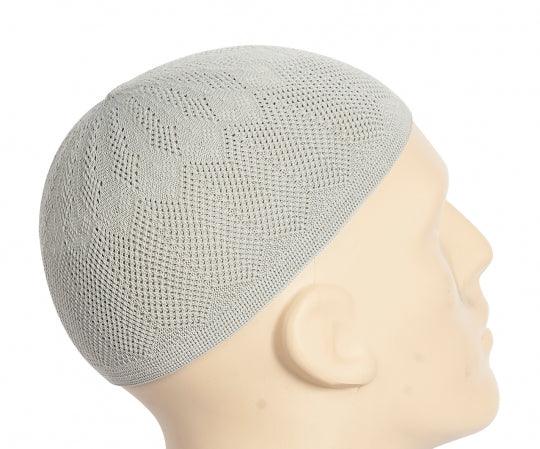 Mens Boys Topi Islamic Skull Cap Muslim Prayer Mosque Hat (SAFIR)-TheIslamicShop.com