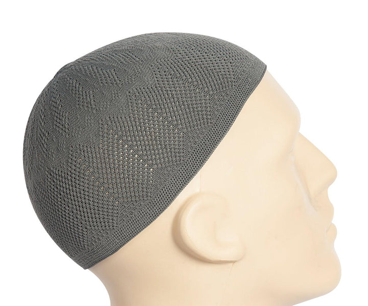 Mens Boys Topi Islamic Skull Cap Muslim Prayer Mosque Hat (SAFIR)-TheIslamicShop.com