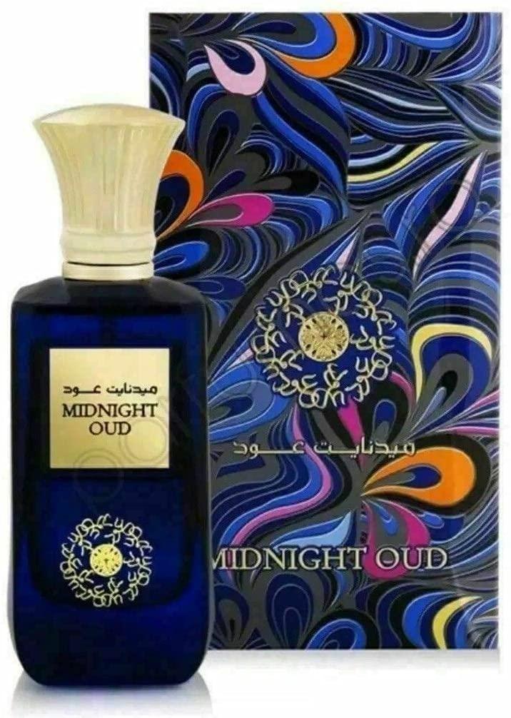Midnight Oud Eau De Parfum by Ard Al Zaafaran 100ml-theislamicshop.com