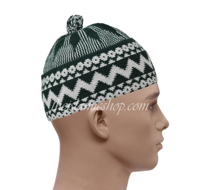 Haji-hats-white-green-high-qualty-the-islamic-shop