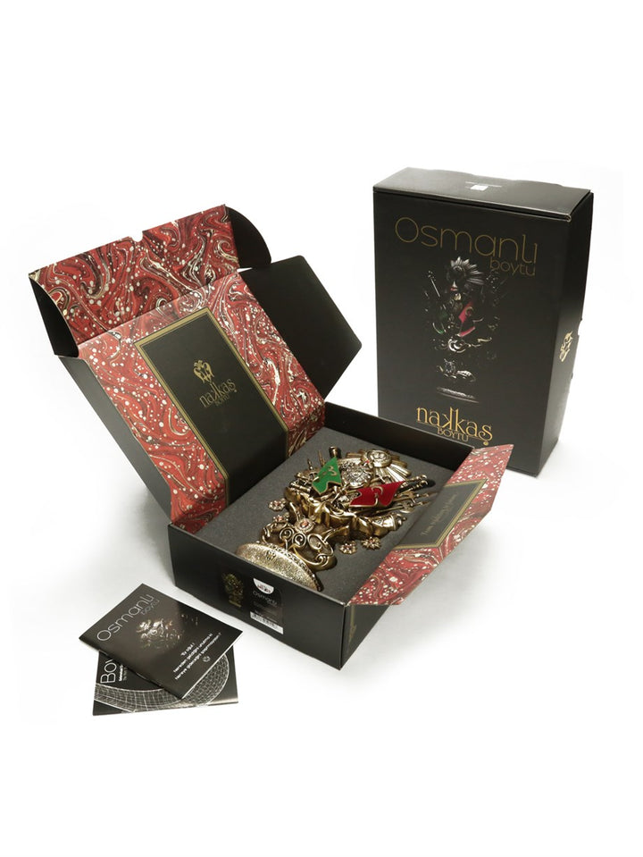 Islamic Table Decor | Ottoman Coat of Arms (NKBY-3404S2)-theislamicshop.com