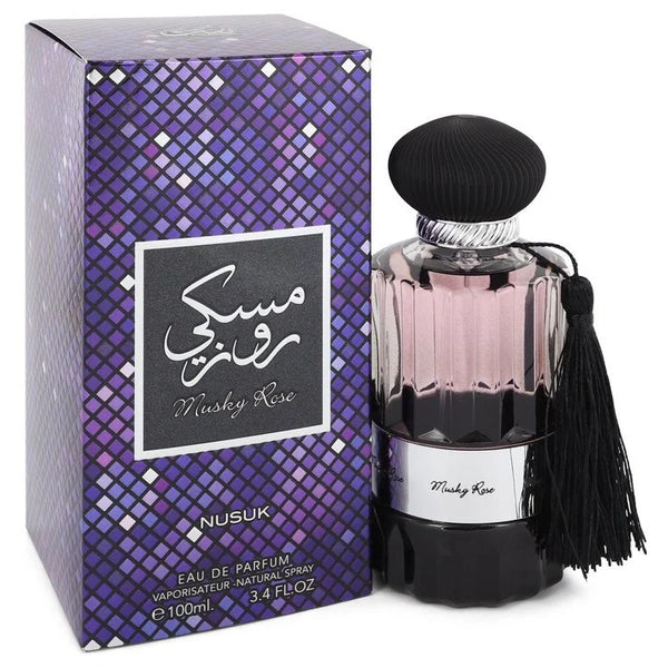 MUSKY ROSE BY NUSUK EAU DE PARFUM FOR MEN &N 100% AUTHENTIC - 100 ML-theislamicshop.com