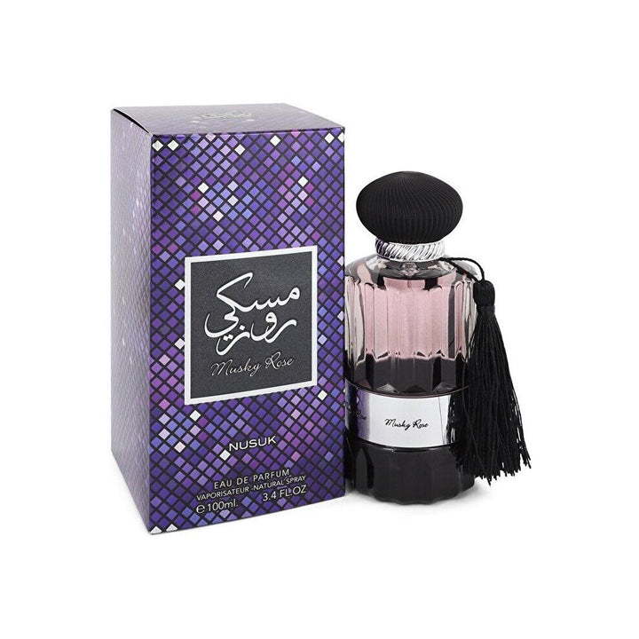 MUSKY ROSE BY NUSUK EAU DE PARFUM FOR MEN &N 100% AUTHENTIC - 100 ML-theislamicshop.com