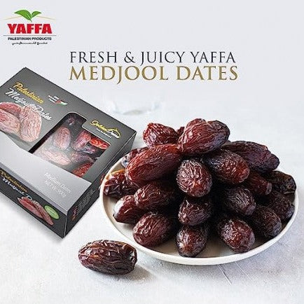 Golden Dome Palestinian Medjoul Dates (Medium) - 900g-TheIslamicShop.com
