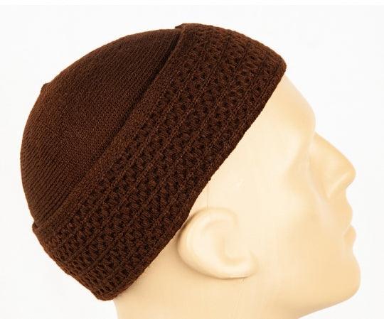 Premium woolly folded prayer hat - Waaw
