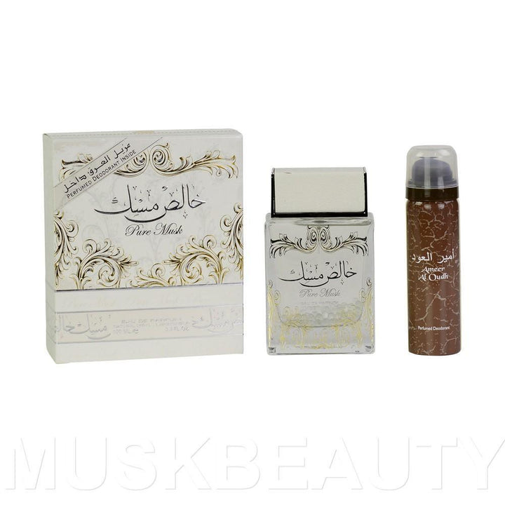 Pure Musk by Lattafa perfume and deodorant - EDP 100ml - Waaw