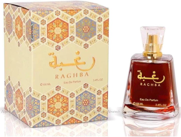 RAGHBA PERFUME FOR MEN AND WOMEN 100 ML EDP By LATTAFA-theislamicshop.com