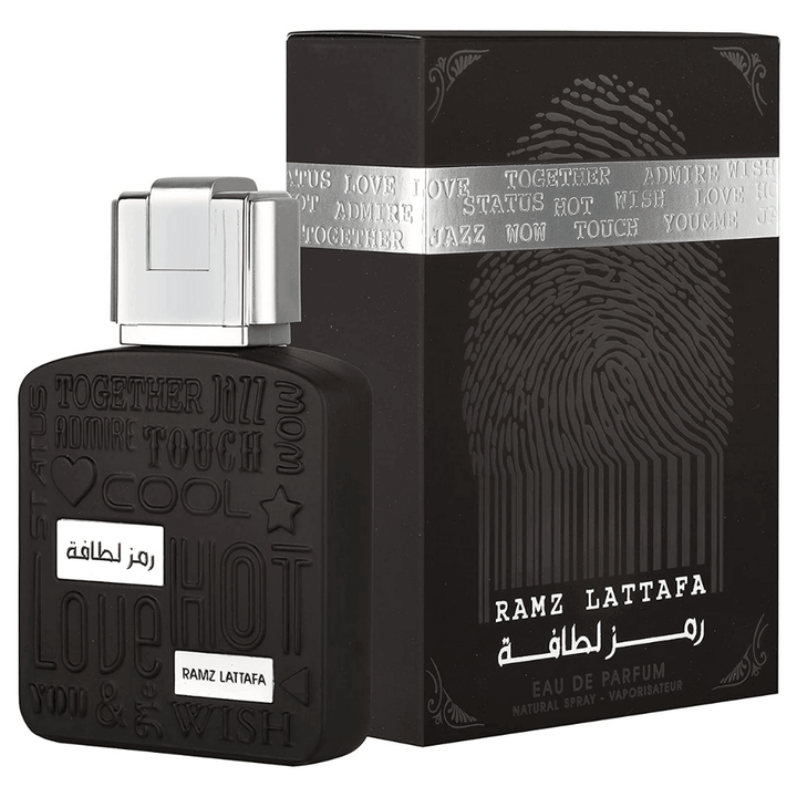 RAMZ LATTAFA SILVER EDITION ARABIAN AMBER WOOD EDP PERFUME SPRAY 100ML UNISEX-theislamicshop.com