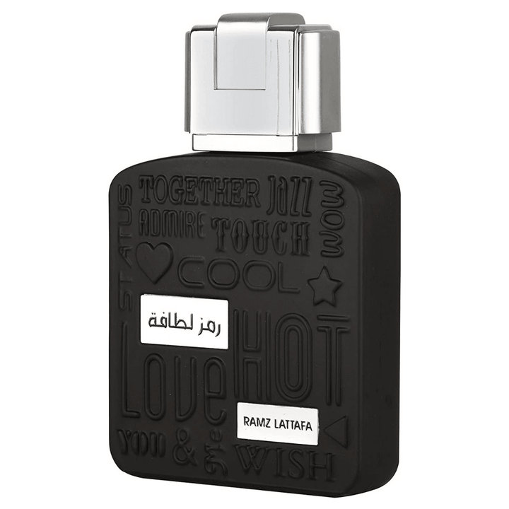 RAMZ LATTAFA SILVER EDITION ARABIAN AMBER WOOD EDP PERFUME SPRAY 100ML UNISEX-theislamicshop.com