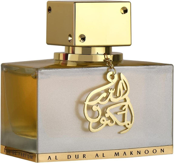 Al Dur Maknoon Gold 100ml EDP Spray for Women by Lattafa-theislamicshop.com