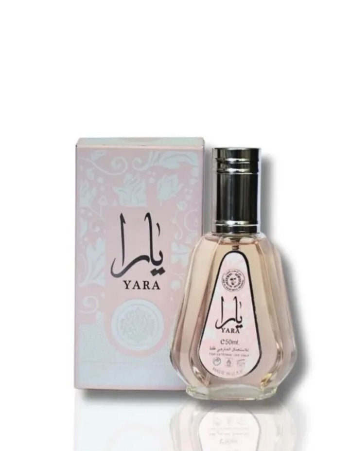 Yara 50ml EDP by Lattafa Tangerine Floral Jasmine Heliotrope Musk Sandalwood-theislamicshop.com