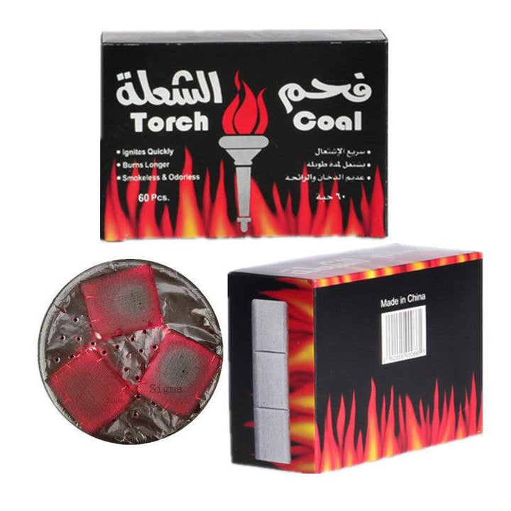 Silver Torch Coal Box / 60 pcs-theislamicshop.com