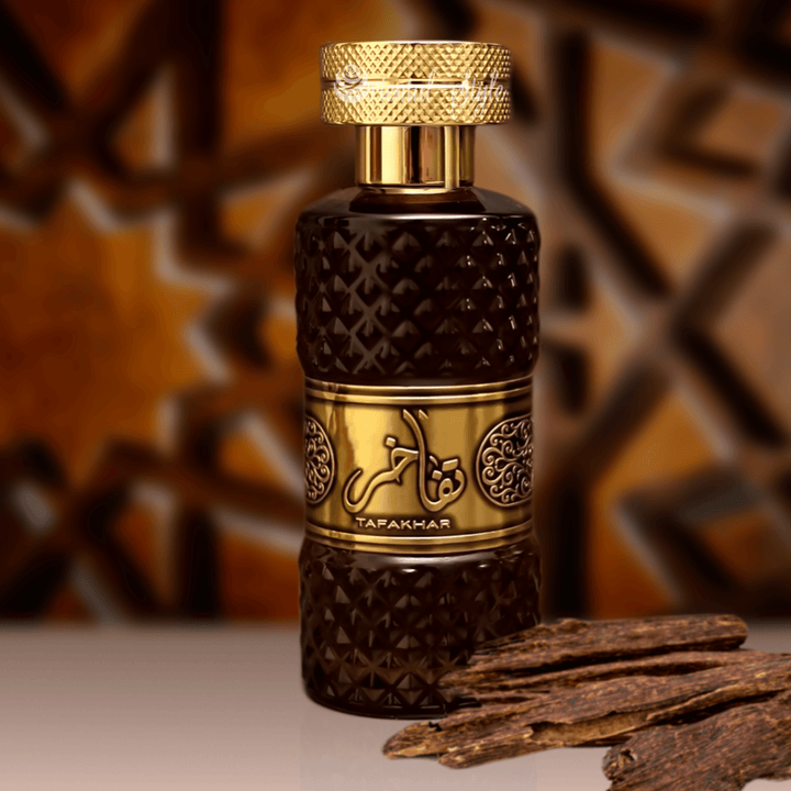 Tafakhar 100ml by Ard Al Zaafaran Arabian Fragrance Rose Amber Oud Scent Unisex-theislamicshop.com