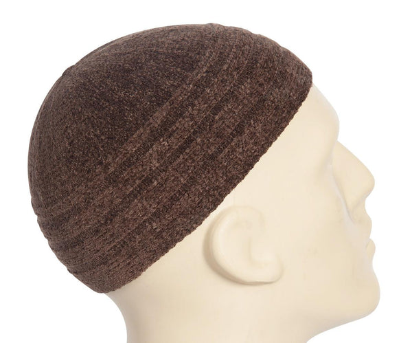 Turkish Chenille classic prayer hat-theislamicshop.com