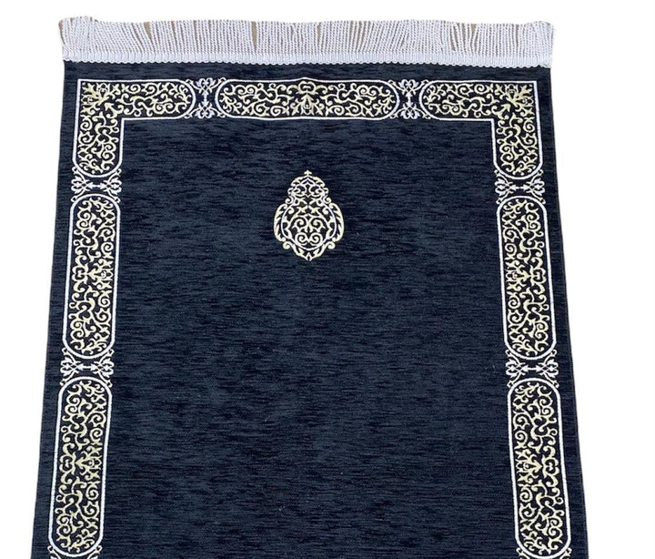 Waaw Premiup chenille  prayer mat With Tassel High Quality 1-TheIslamicshop.com