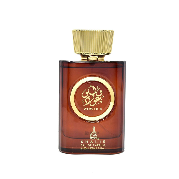 WOW OUD100ML BY KHALIS FRAGRANCE LONG LASTING EDP PERFUME SPRAY-theislamicshop.com